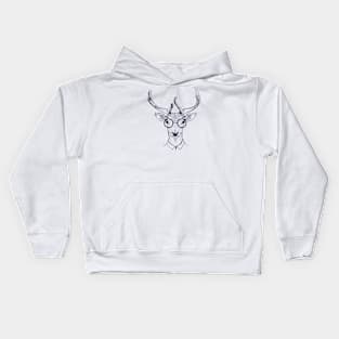 Geeky Deer Kids Hoodie